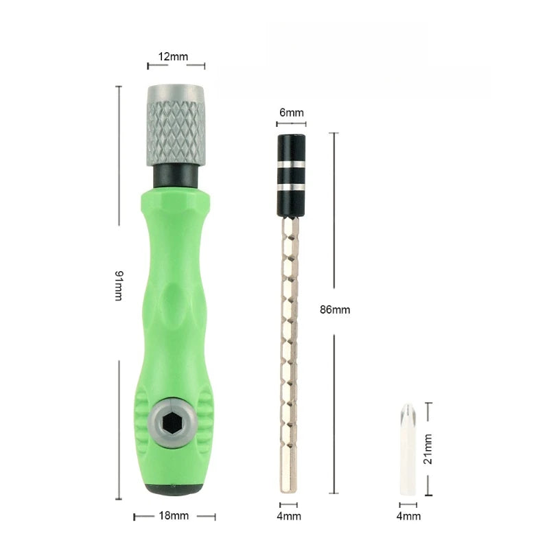 32 in 1 Precision Screwdriver Set CR-V Steel Multifunctional Hand Tool Kit for Phone Laptop Watch Glasses Repair DIY Maintenance