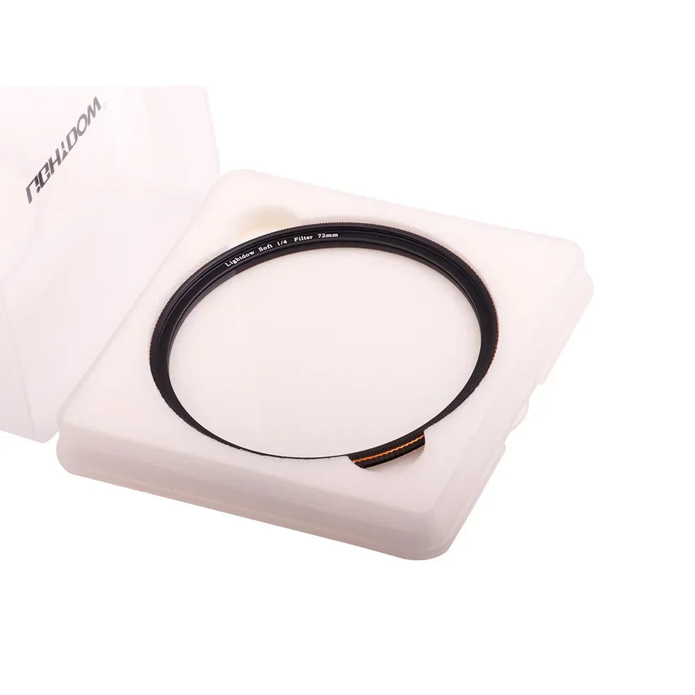 1/4 White Mist Camera Filter Soft Diffusion Dreamy Cinematic for Canon Nikon Sony Camera Lens 49mm 52mm 55mm 58mm 62mm 67mm 72mm