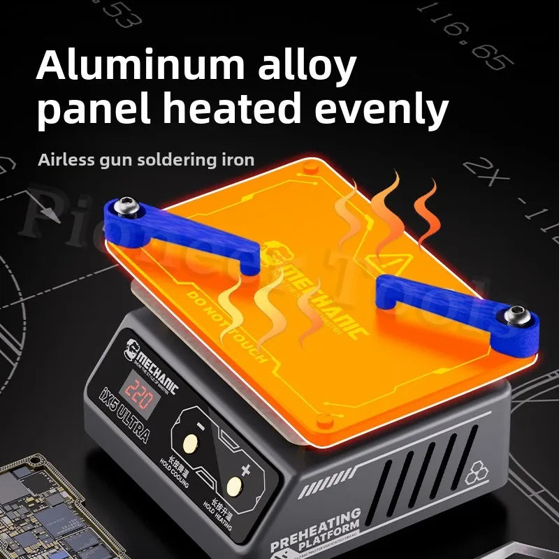 Mechanic IX5 Ultra Universal Preheating Platform Mobile Phone Motherboard Layered Bonding Glue Removal Dot Matrix Repair Heater