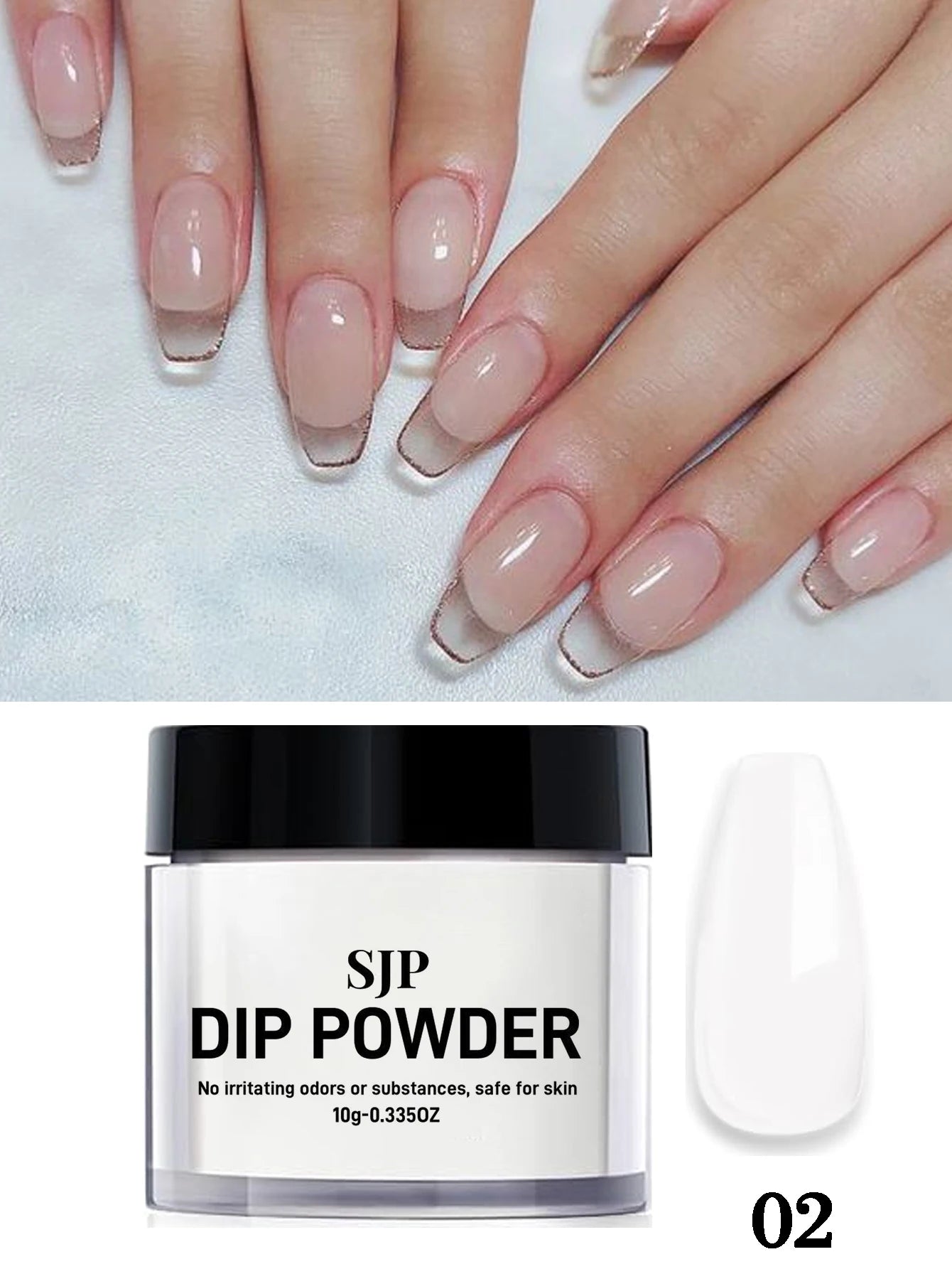 Polvo Dip para Uñas 10g | French Manicure | Larga Duración | Sin Curado | DIY 💅 - Firu Total Sales