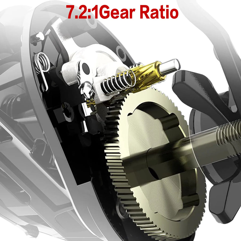 Sougayilang Telescopic Casting Rod & 7.2:1 High-Speed Reel Combo | 150M Line | 1.8-2.4m