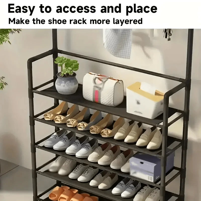 Zapatera Organizadora Portátil 5 Niveles | Multifuncional para Hogar 👟 - Firu Total Sales