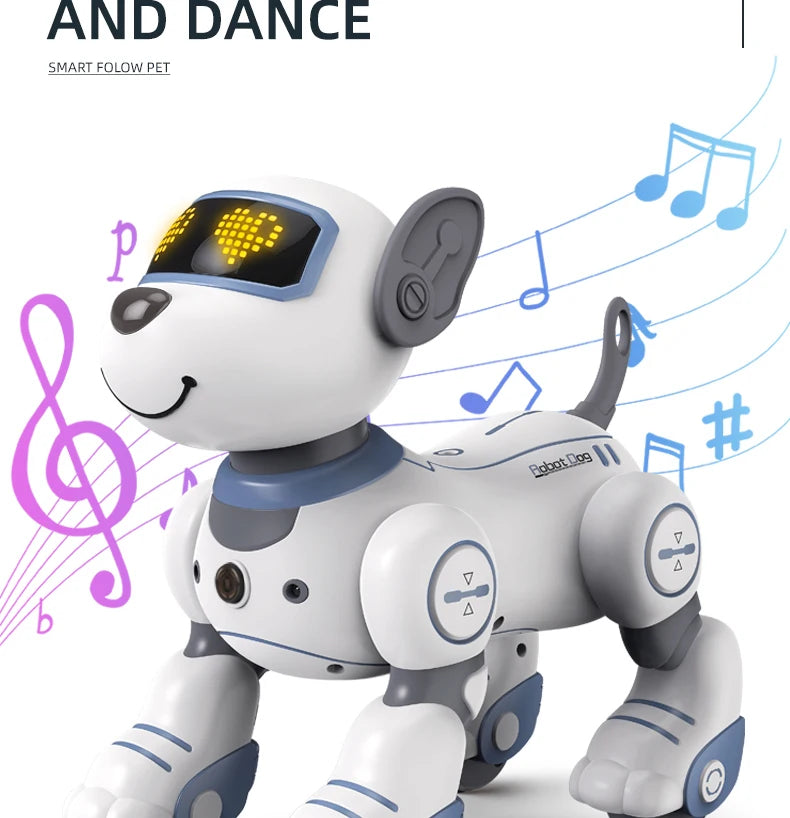 Perro Robot Inteligente con Control Remoto | Acrobacias | Regalo para Niños - Firu Total Sales