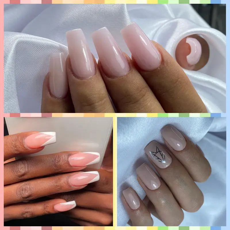 Gel de Construcción Rápida VENALISA 7.5ml | Semitransparente Jelly | Nude Rosa UV/LED 💅 - Firu Total Sales