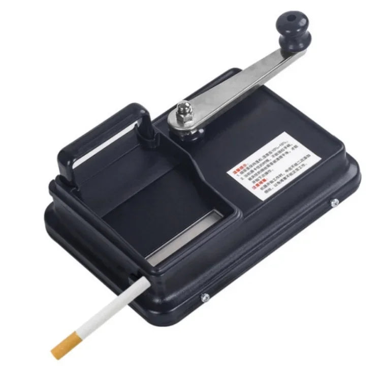 Double Rail Tobacco Rolling Machine Aluminum Alloy Cigarette Maker Injector Cigaret Filling 5.5/6.5/8mm Tube Smoking Accessories