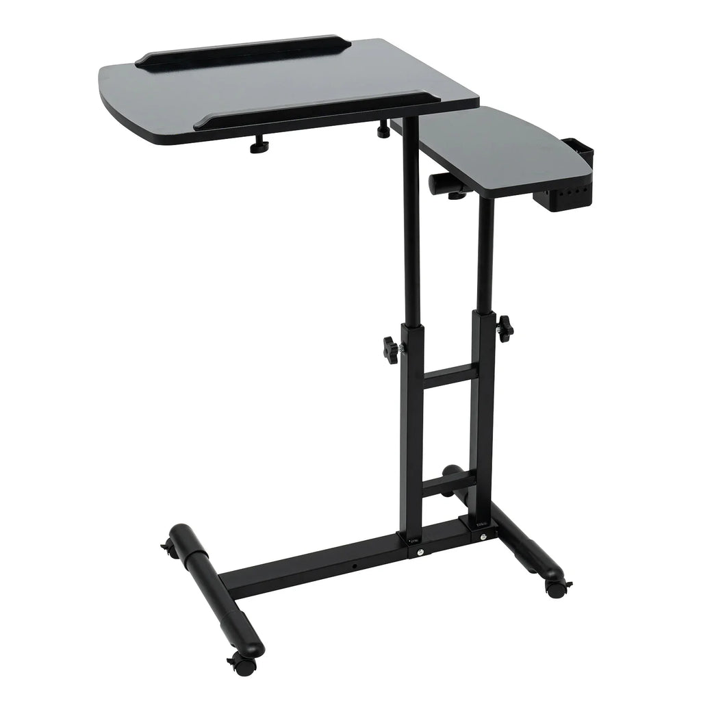 Portable Tattoo Workstation with Adjustable Table Dual Surface Design Iron and High-Density Board Impact-Resistant