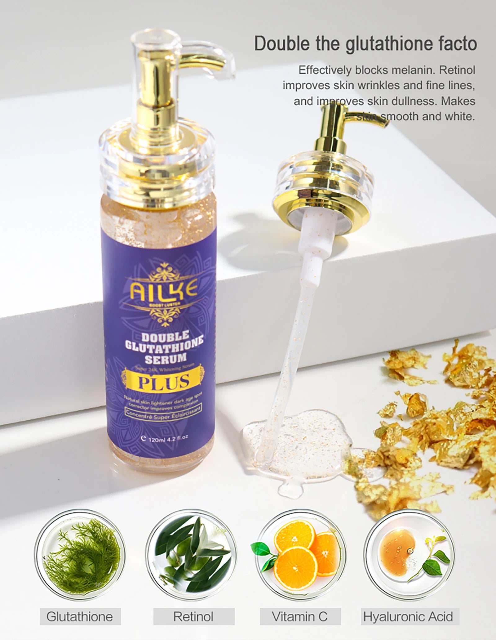 AILKE Premium Skin Lightening Cream - Dark Spot Corrector for Uneven Skin Tone - Face, Body, Underarm, Knees, Elbows, Knuckle
