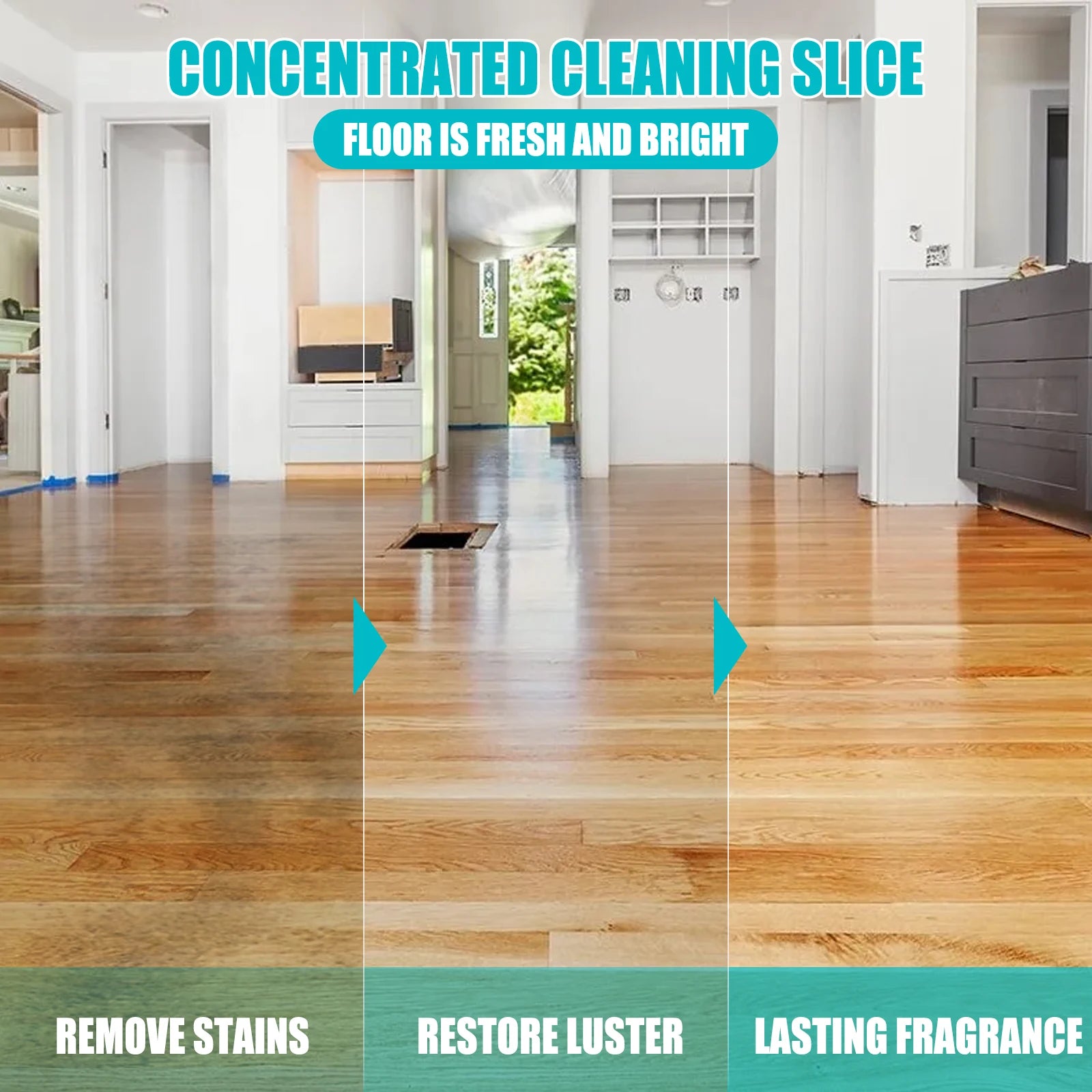 30pcs Floor Cleaning Tablets Toilet Cleaner Multi-effect Household Fragrance Powerful Decontamination Cleaner Artifact Home