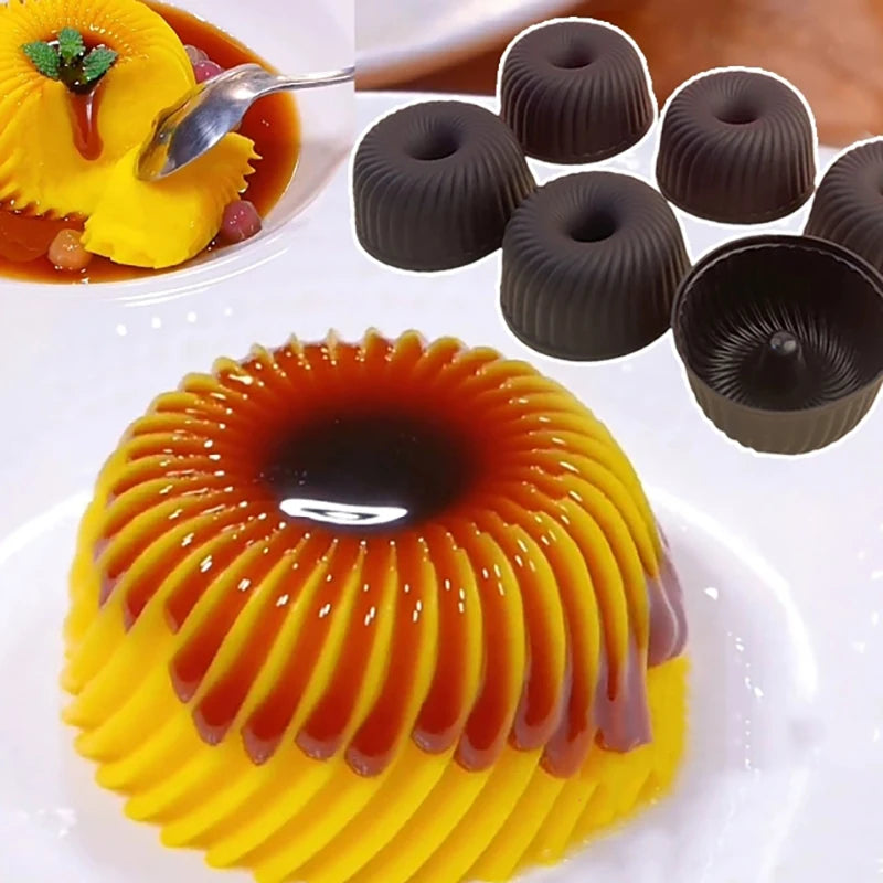 Molde de Silicona para Pudding, Caramelo, Muffin y Donut | Repostería DIY 🍩