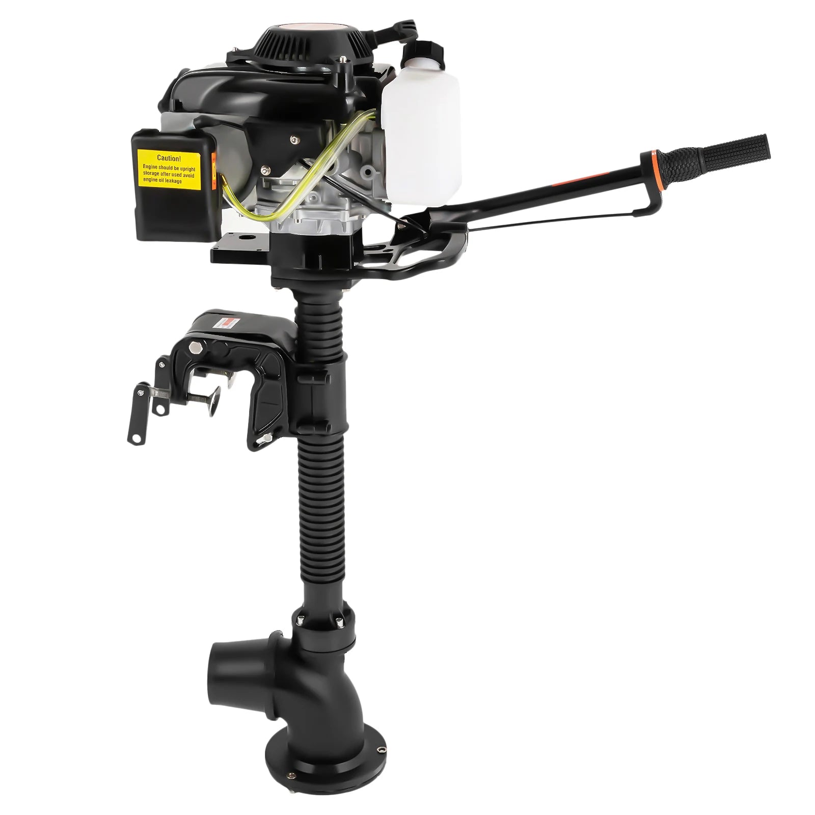 4 Stroke 4HP Outboard Motor Fishing Boat Engine with Air Cooling Jet Pump Outboard Short Shaft Motor 55cc
