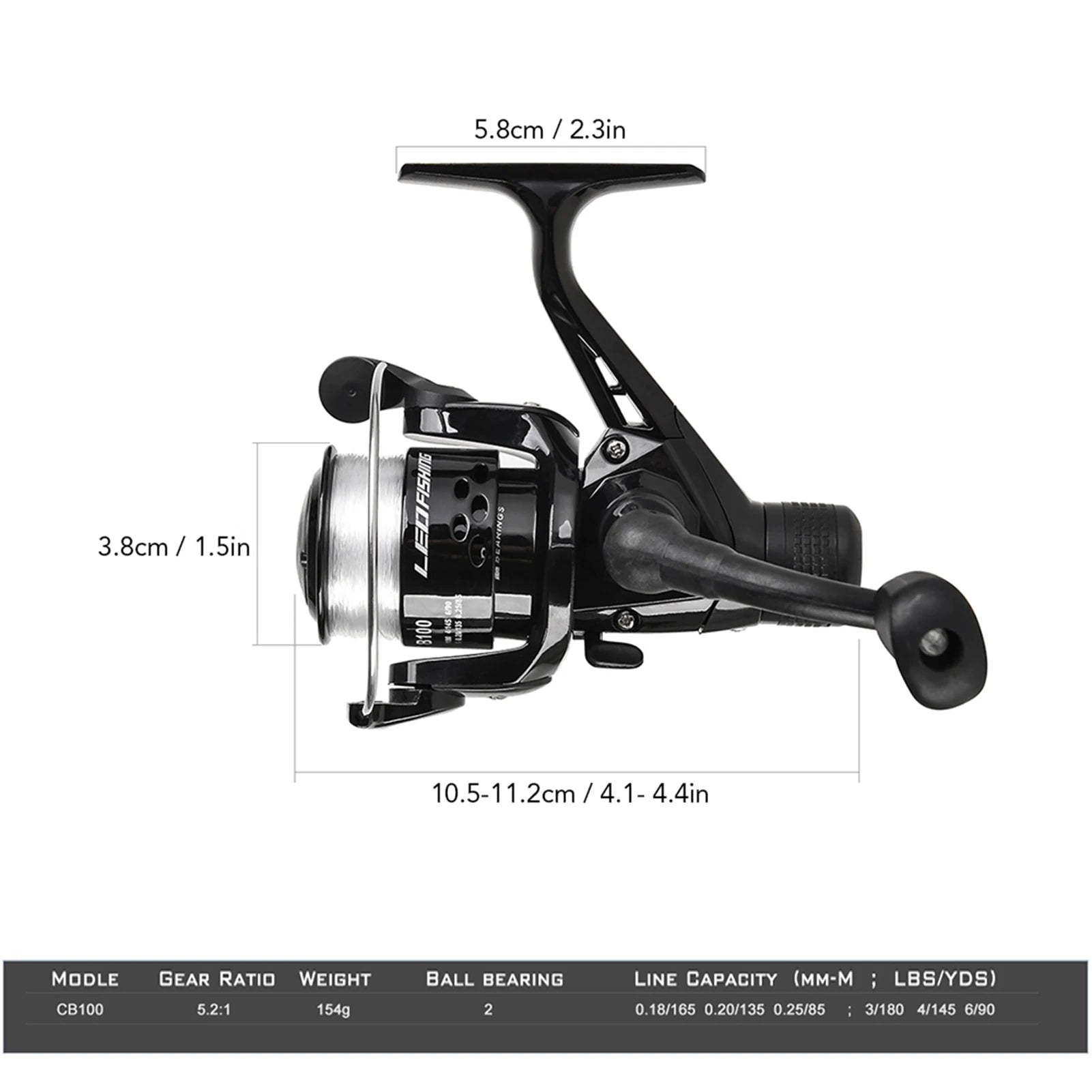 Lixada 2.1-2.3m Carbon Fiber Telescopic Rod & Spinning Reel Combo | Full Gear Set + Bag