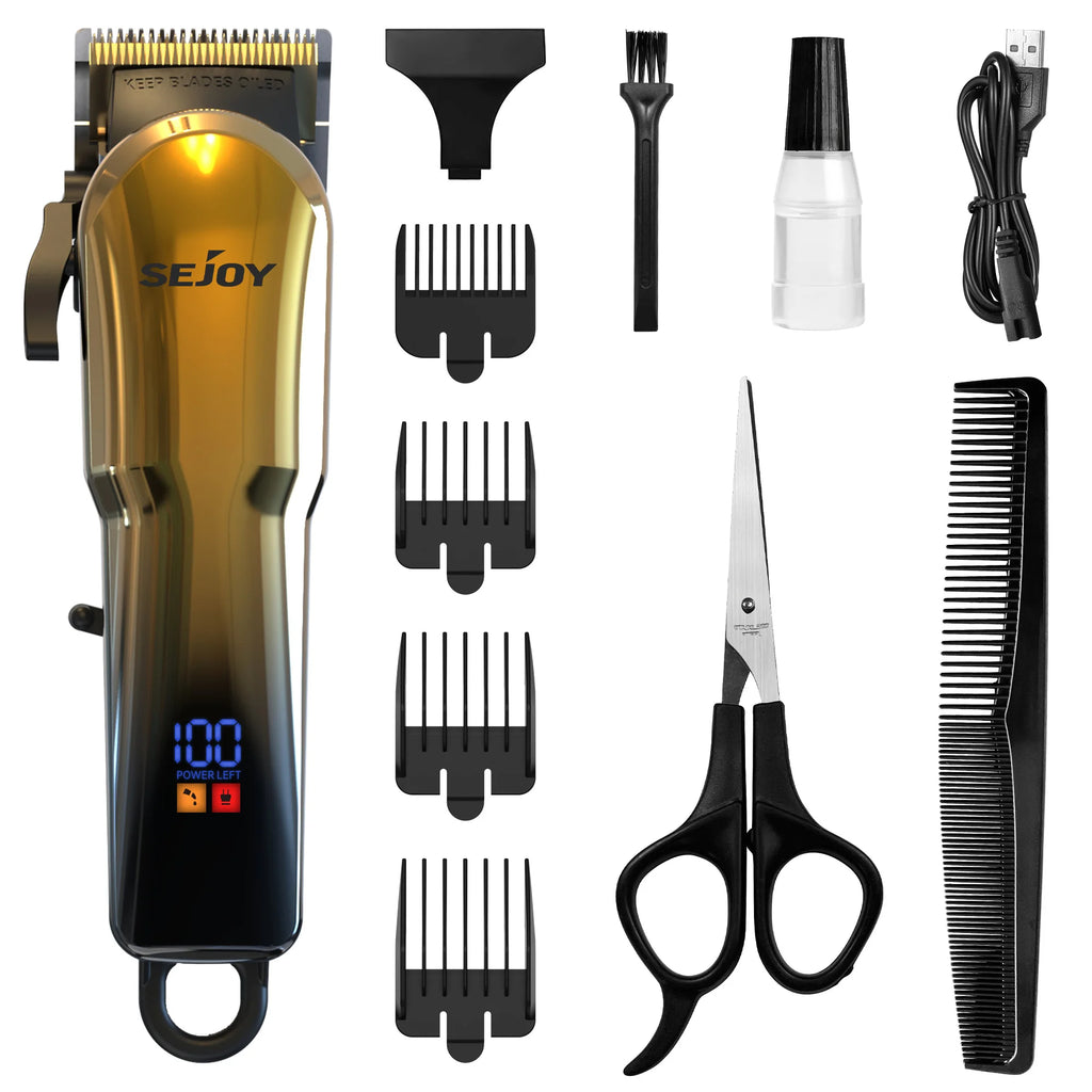 SEJOY Afeitadora Eléctrica Hombre Recargable | Cortadora Nariz | Limpiador Facial | Masajeador