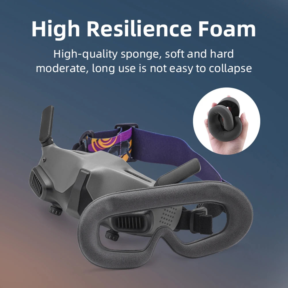 Eye Pad For Dji Avata Goggles 2 Flight Glasses Soft Sponge Eye Face Cushion Replacement Cover For Avata Accessories Y0e7 - Firu Total Sales
