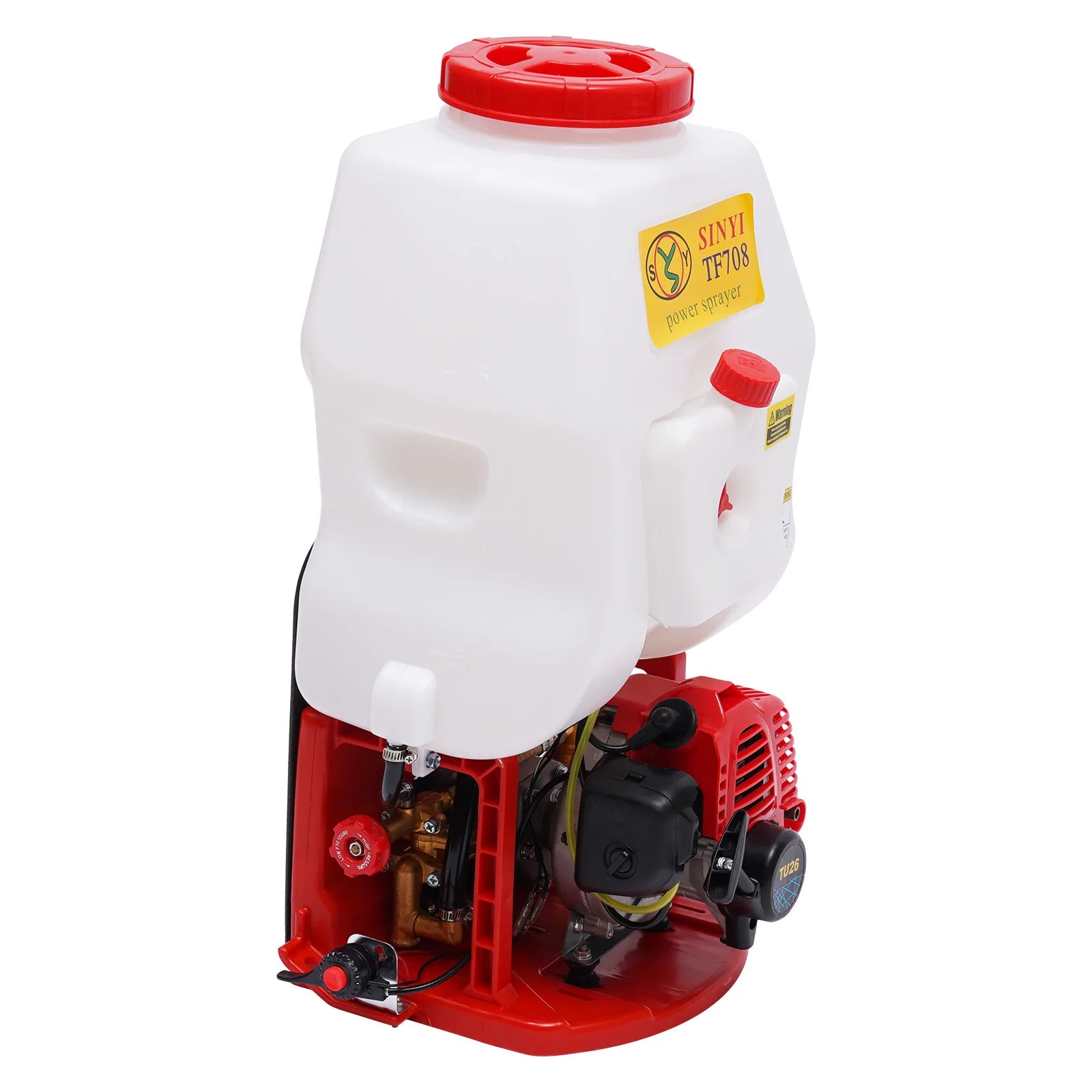 20L Backpack Sprayer 700w 25.4cc Portable Sprayer High-pressure Pump Knapsack Atomizer for Fields and Orchards