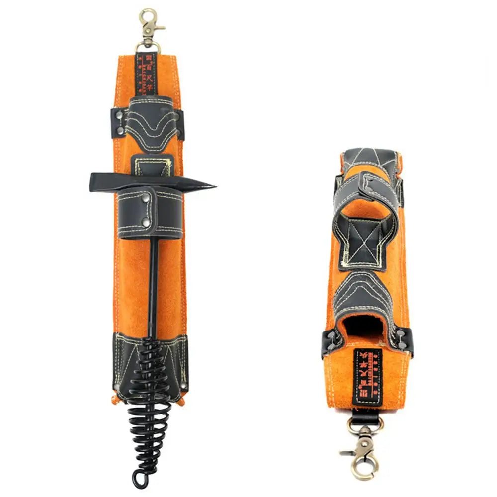 Welding Rod Holder Welding Rod Storage Tube Cowhide Electrode Holder Welding Rod Pouch Welding Rod Waist Bag For Women Men