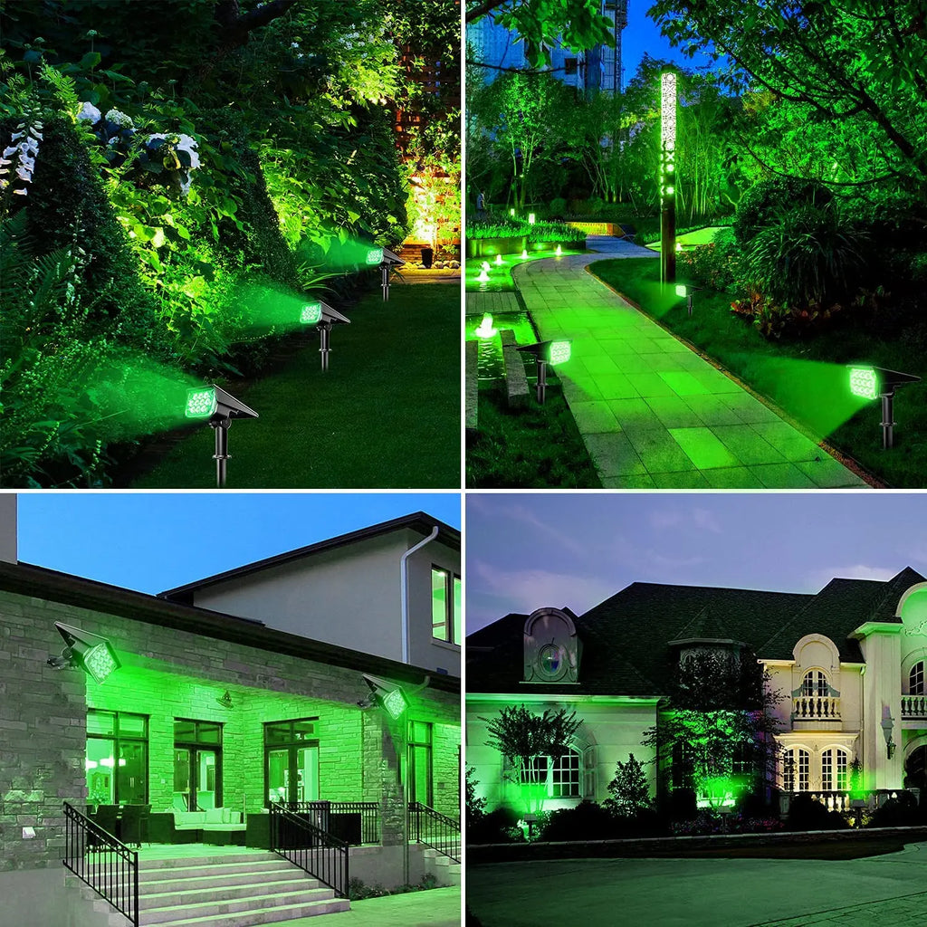 Foco Solar Exterior IP65 T-SUNRISE | Temperatura Ajustable | Super Brillante | 1/2/4pcs ☀️ - Firu Total Sales