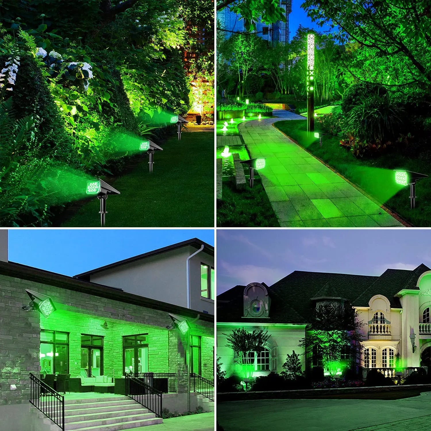 Foco Solar Exterior IP65 T-SUNRISE | Temperatura Ajustable | Super Brillante | 1/2/4pcs ☀️ - Firu Total Sales