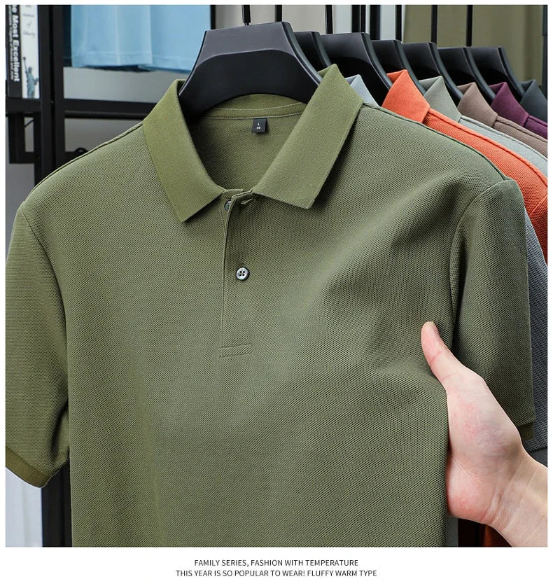 Polo 100% Algodón para Hombre | 19 Colores | Golf y Deporte | Acabado Sedoso 👔