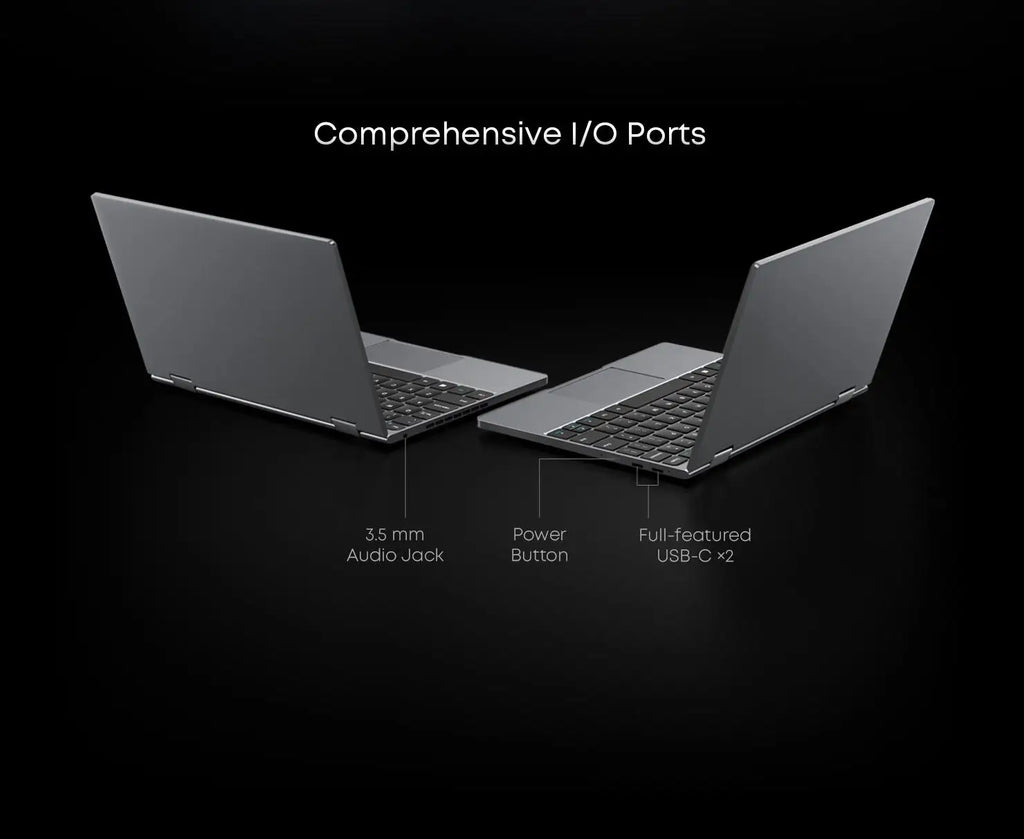 CHUWI MiniBook X Intel N150 2-in-1 Tablet Laptop 16GB LPDDR5 512G SSD 10.51'' 2K FHD WiFi6 BT5.2 Ultra-slim Touch Screen Laptop