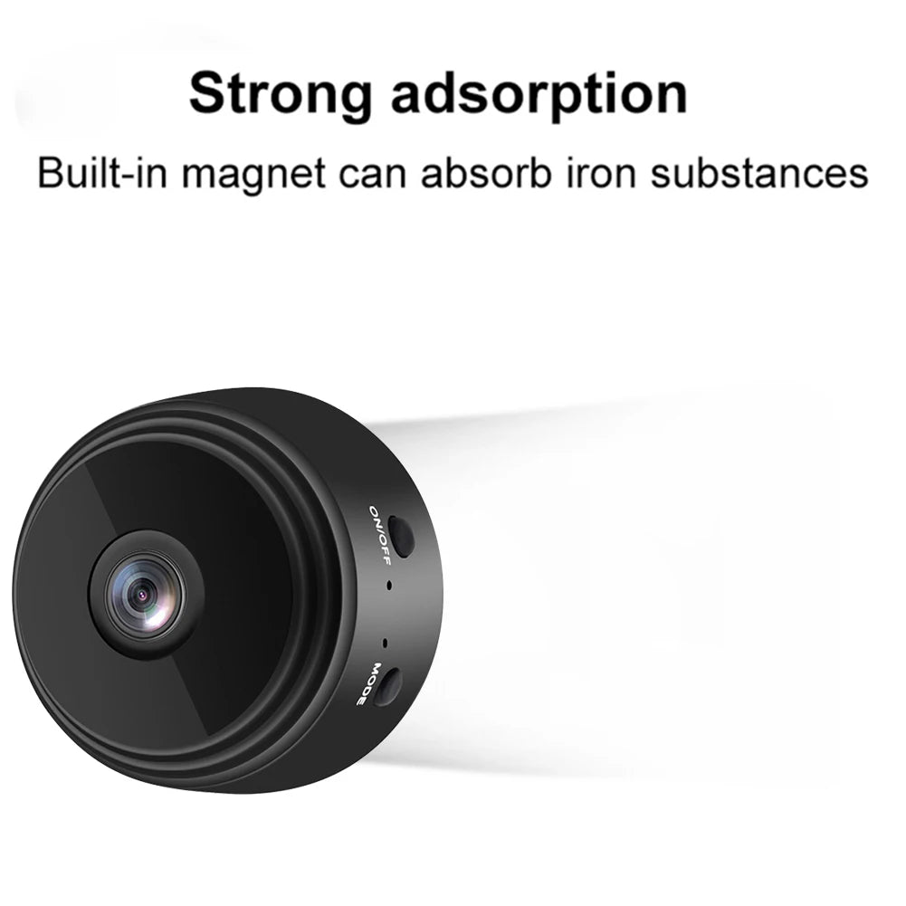 WiFi Video Recorder 1080P HD Intelligent Camcorders Night Vision Video Surveillance Camera for Baby/Pet/Nanny