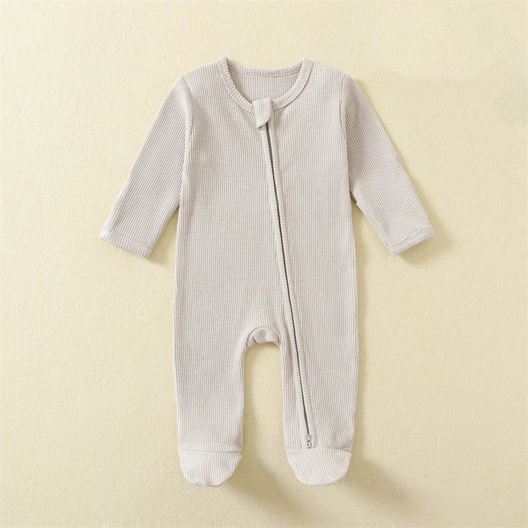 Pijama Mameluco de Algodón Orgánico para Bebé | Suave y Transpirable