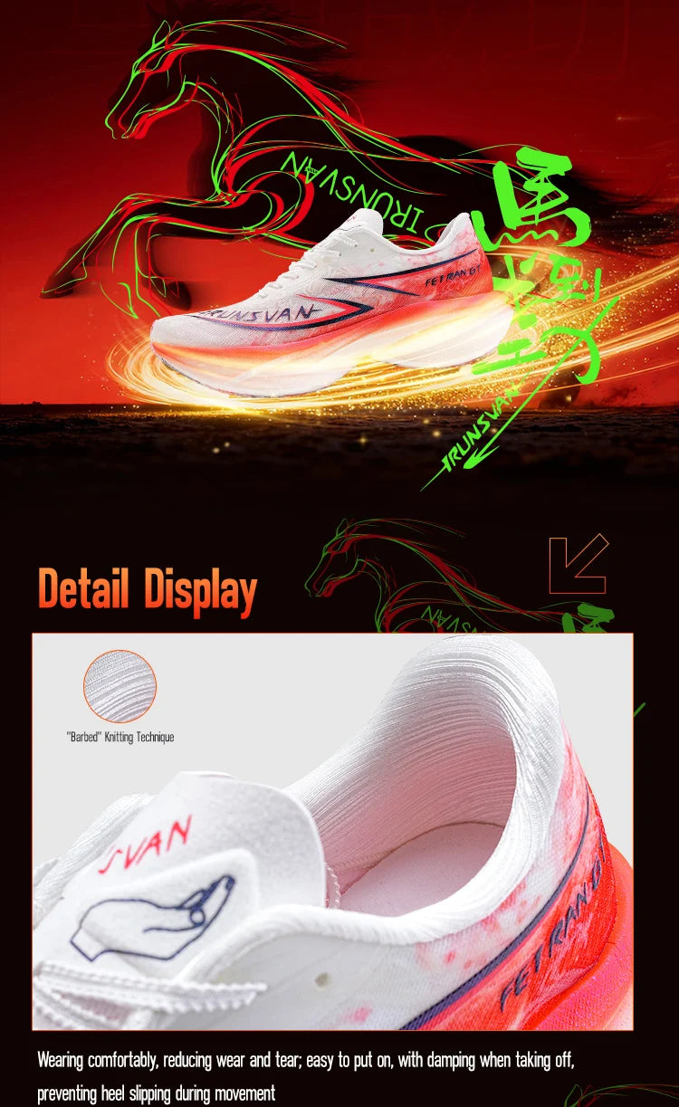 IRUNSVAN Platinum Tenis Placa Carbono | Maratón y Entrenamiento | Hombre y Mujer | Ed. Limitada Año del Caballo