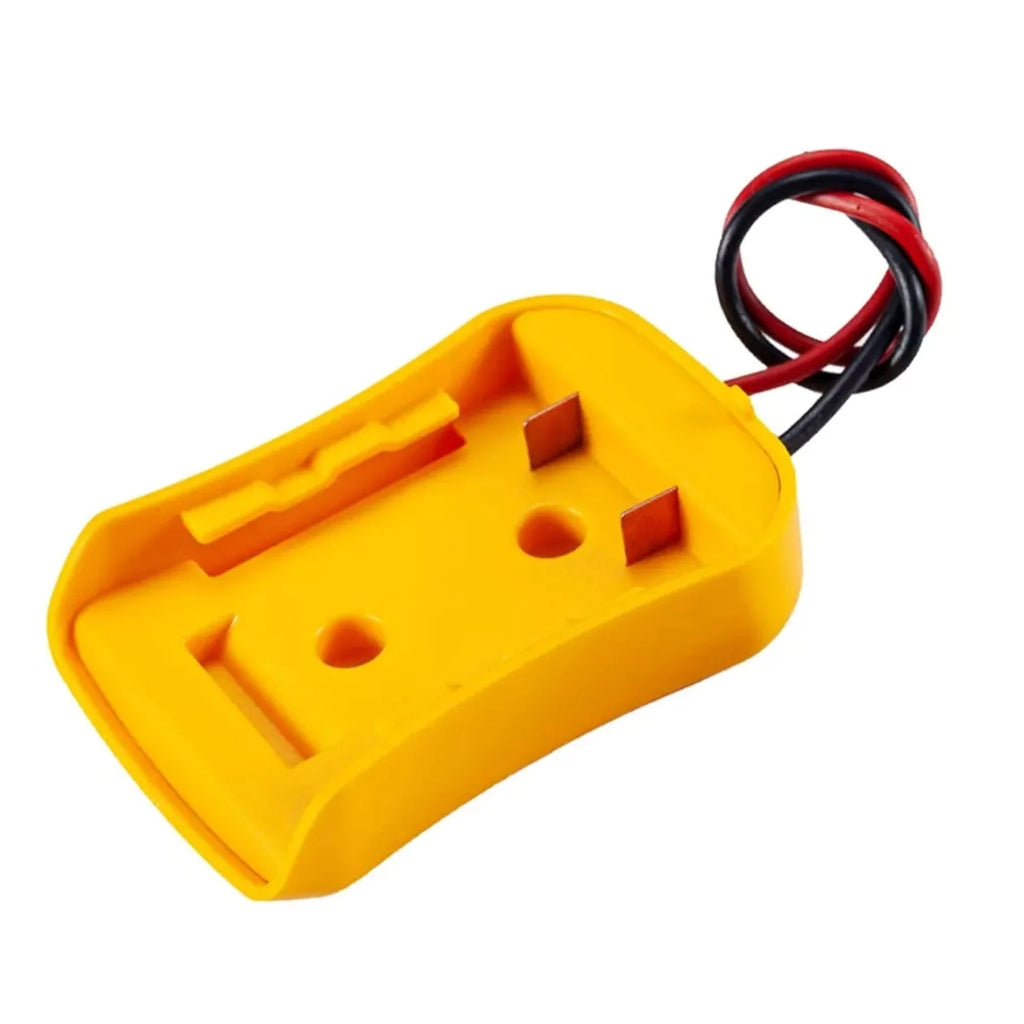 1Pc Power Connector Battery Adapter For DeWalt DCB184  DCCB204 18V/20V Max Battery Battery DIY Power Wheel Adapter Dock Holder