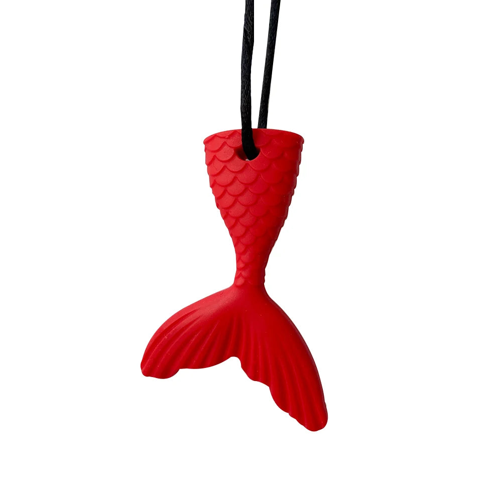 Baby Silicone Chew Teether Necklace — Sensory Therapy | Autism & ADHD