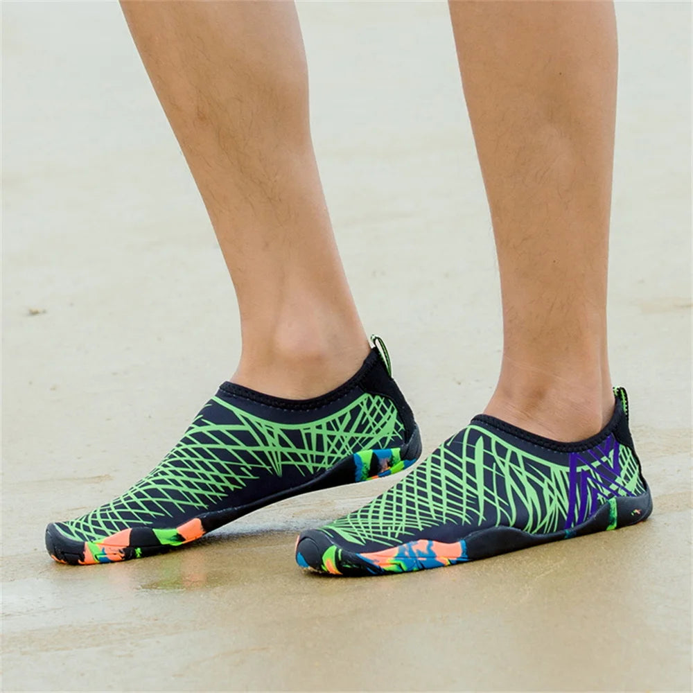 Quick-Drying Summer Water Shoes Unisex Seaside Beach Sock Barefoot Sneakers Men Swimming Upstream Sports Diving Aqua Shoes Women
