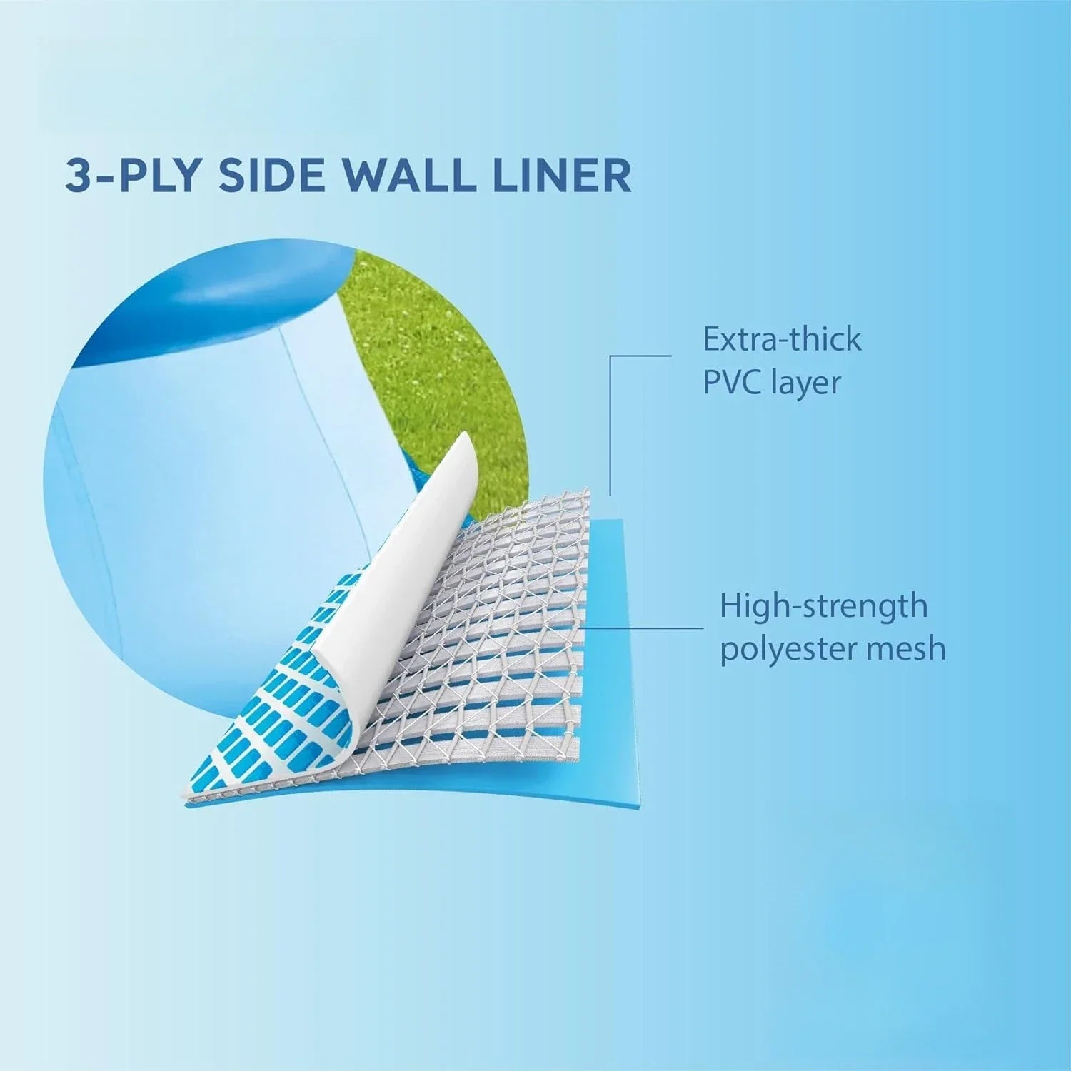 Bestseller26165EH Easy Set Inflatable Swimming Pool Set: 15ft x 42in – Includes 1000 GPH Cartridge Filter Pump – Removable Ladde