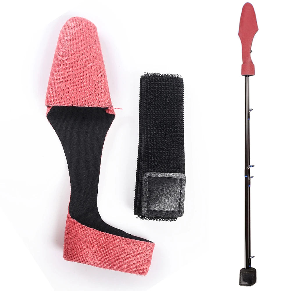 5/10Set 2Pcs/Set Fishing Rod Pole Protector Case Cover Sleeve Fishing Rod Fastener Belts Rubber FIsh Pole Fastening Belt Strap