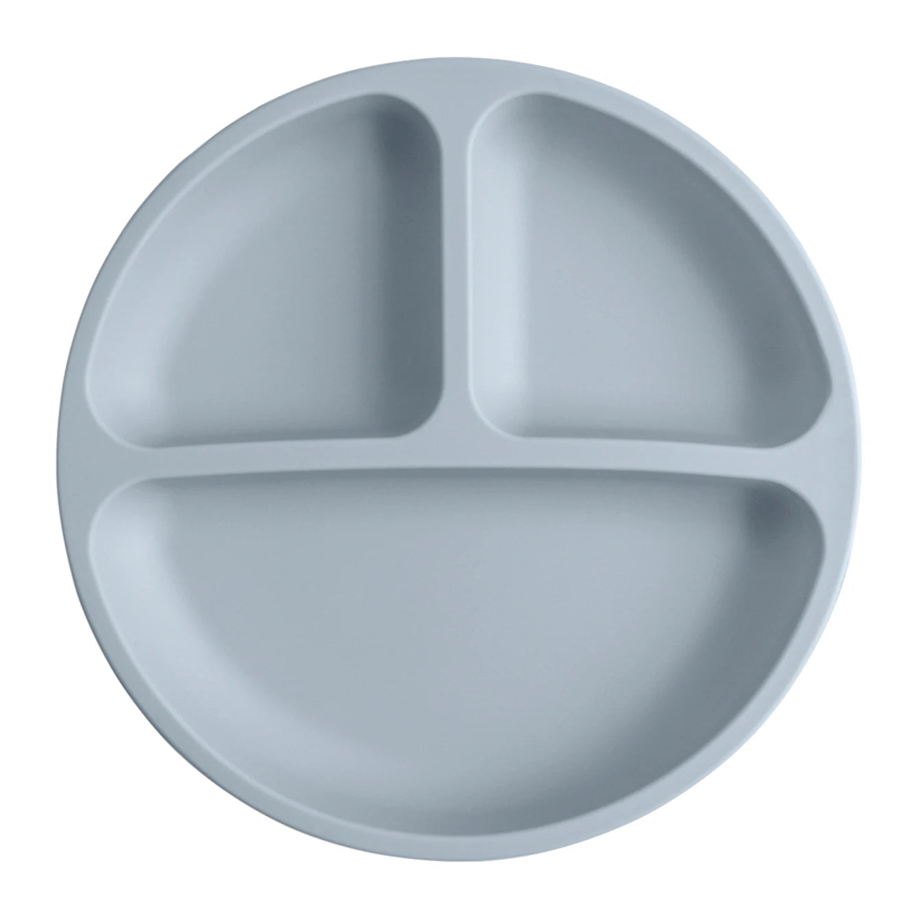 Plato de Silicona con Ventosa para Bebé | Sin BPA | Entrenamiento de Comida 🍼 - Firu Total Sales