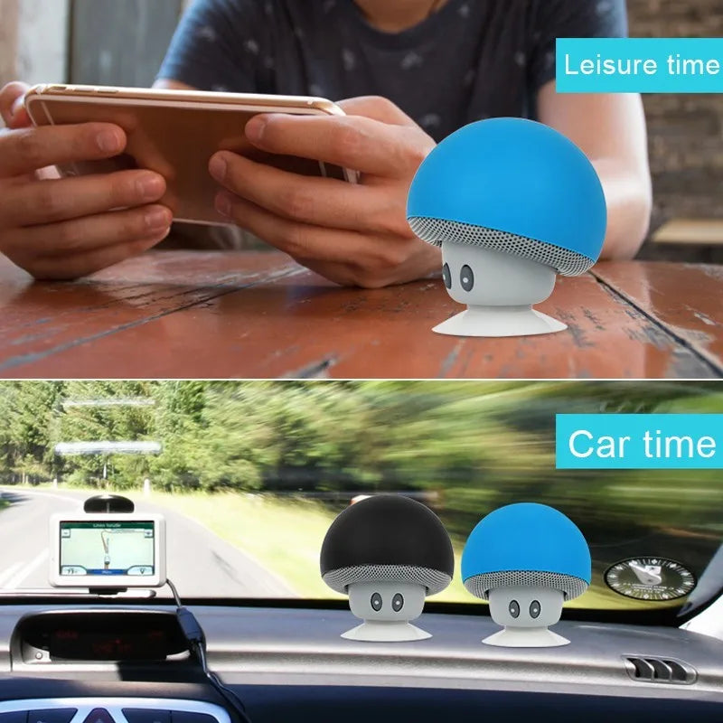 High Quality Wireless Bluetooth Speaker 30ft Wireless Range  Subwoofer With Suction CupSuitable for Cycling Picnic Outdoor - Firu Total Sales