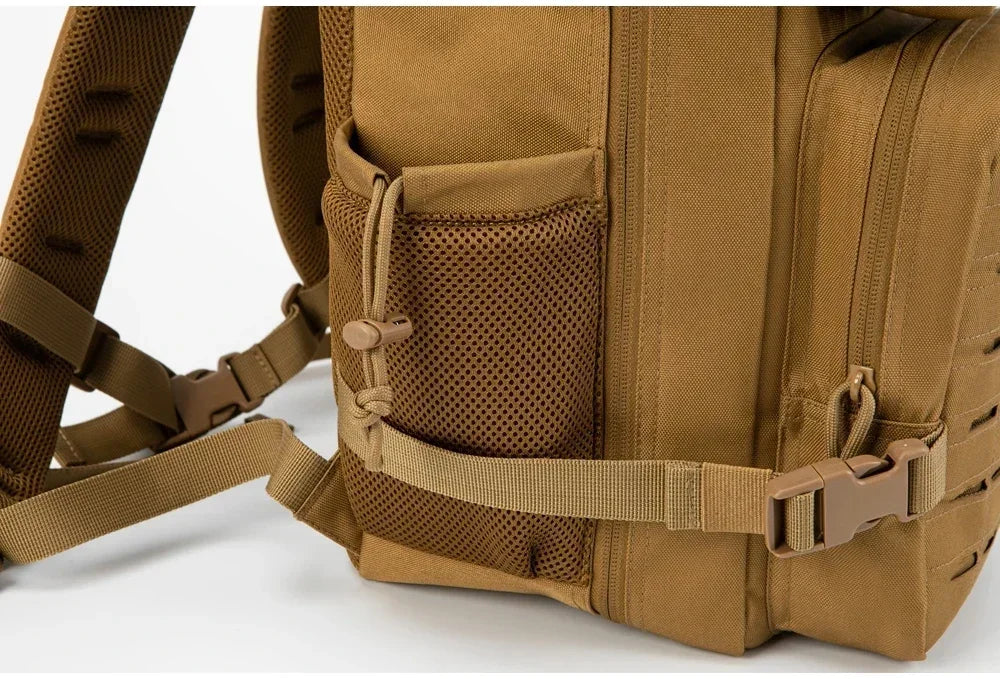 25L/45L Men's and Women's Tactical Backpacks , Outdoor Activities, Small School Backpacks with Water Bottle Holder