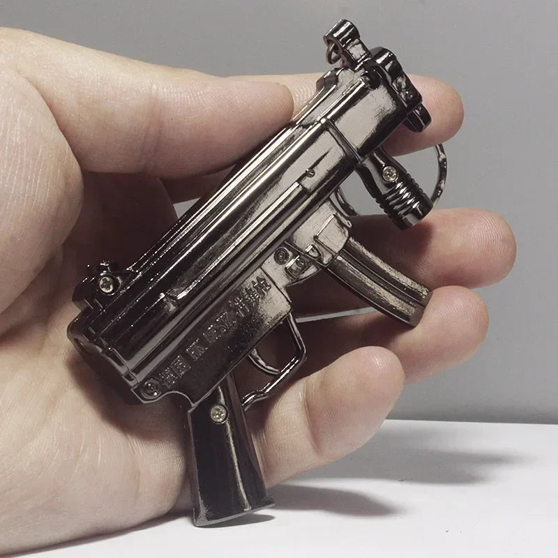 Various Gun Shape Cigarette Lighter，mini Portable Torch Lighter Refillable Butane Gas Open Flame Lighter Smoking Accessories