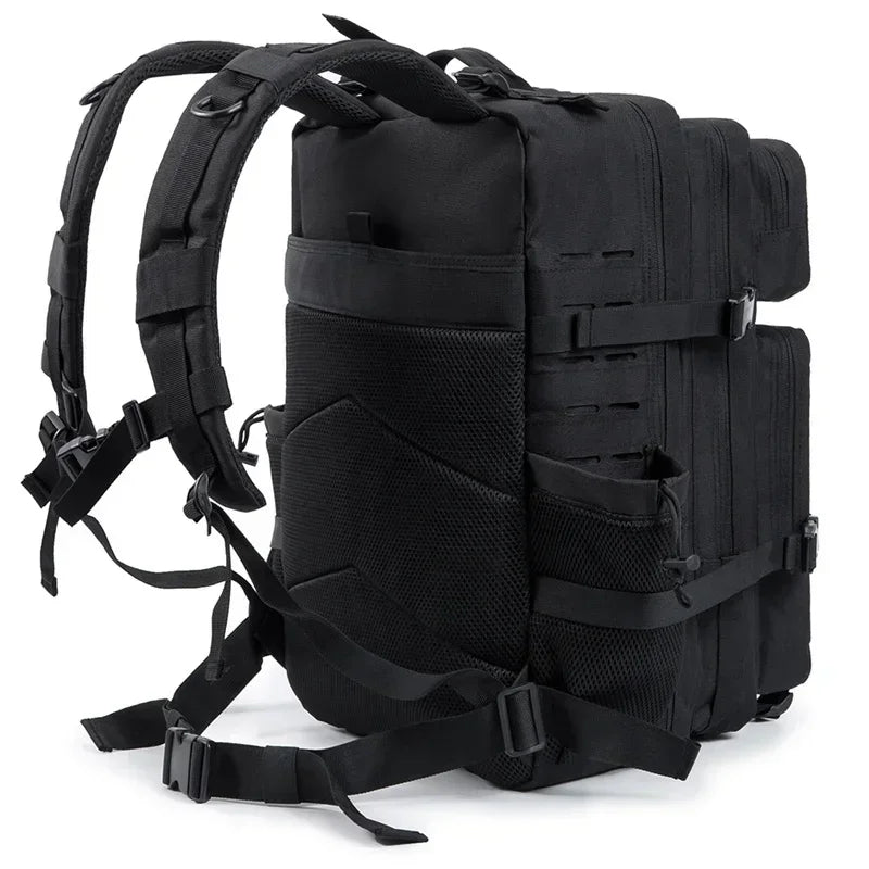 25L/45L Men's and Women's Tactical Backpacks , Outdoor Activities, Small School Backpacks with Water Bottle Holder