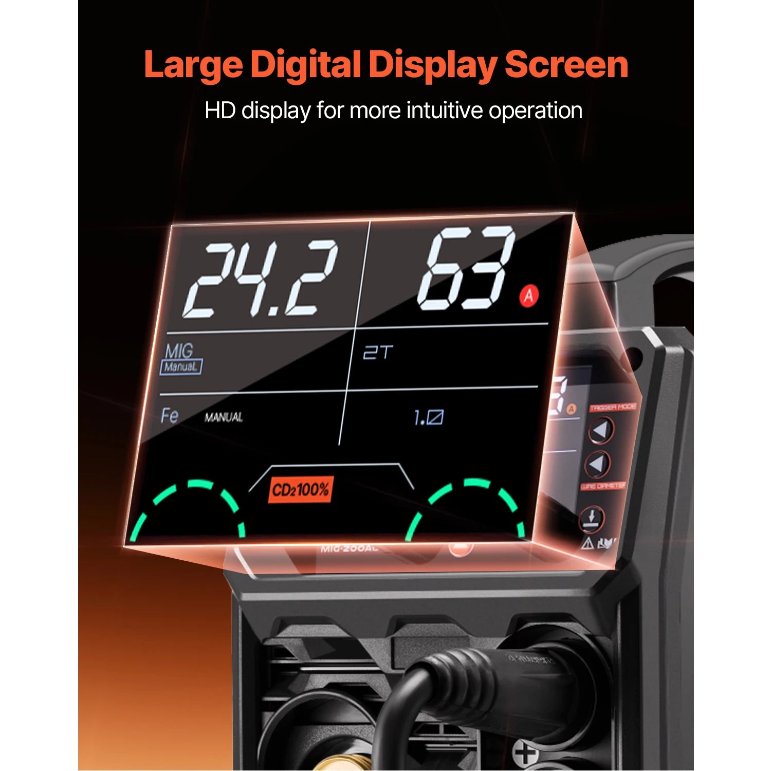 Soldadora MIG 5 en 1 SucceBuy 200A | MIG/Flux/Stick/TIG | Pantalla LCD 🔧