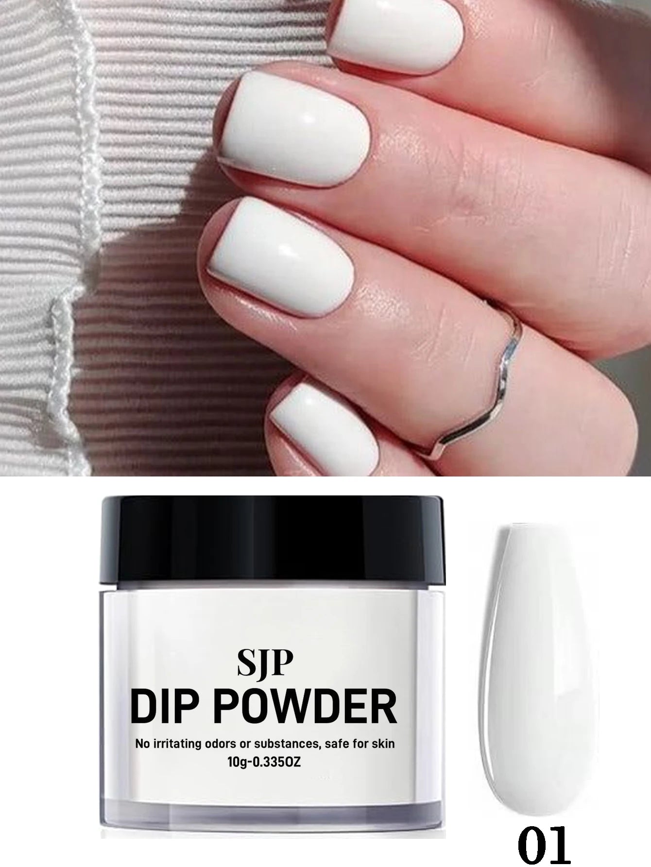 Polvo Dip para Uñas 10g | French Manicure | Larga Duración | Sin Curado | DIY 💅 - Firu Total Sales