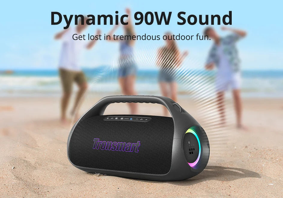 Tronsmart Bang 2 Speaker Bluetooth Wireless Portable Speaker with 90W, 2.1-Channel Clarity, 26H Playtime, Snyc 100 Speakers
