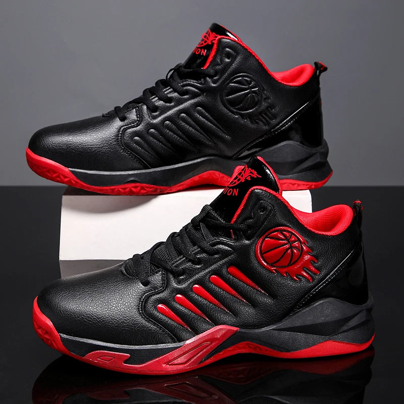 Men's Basketball Shoes – Breathable, Non-Slip, Waterproof Sneakers