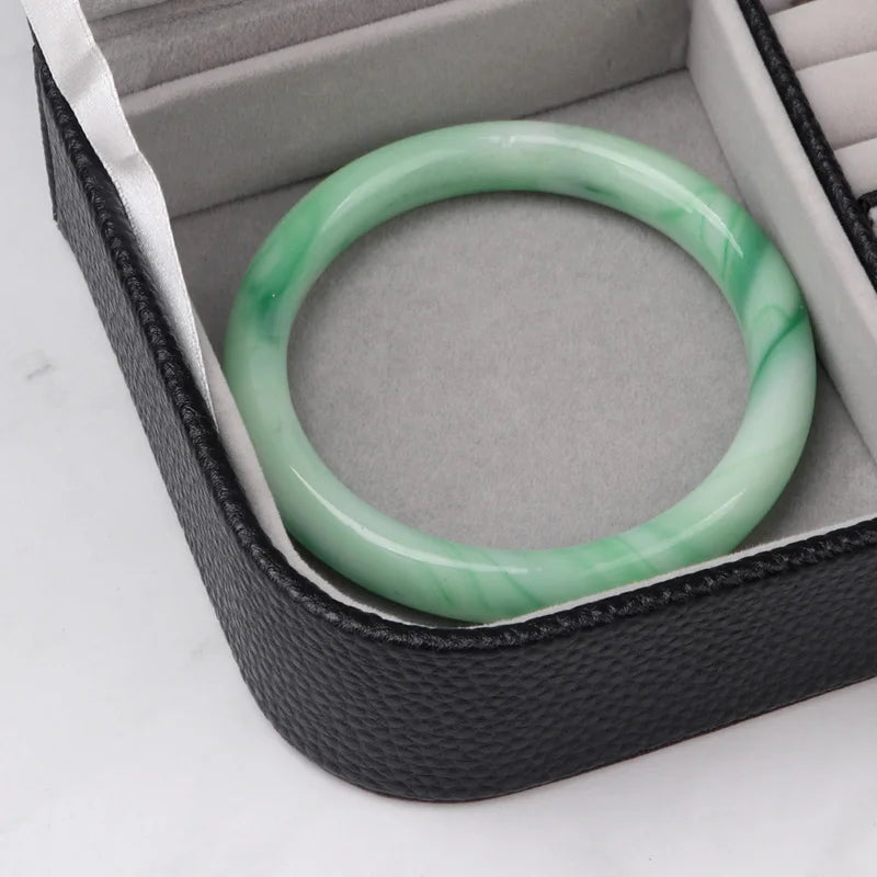 2024 Portable Jewelry Box Jewelry Organizer Display Travel Jewelry Case Boxes Button Leather Storage Chenille Jewelers Joyero