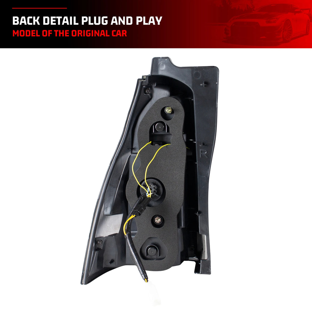 LED Tail Lights for Toyota 4Runner 2003-2009 4th Gen TRD SR5 Start-up Animation Sequential Turn Signal Rear Lamps Assembly