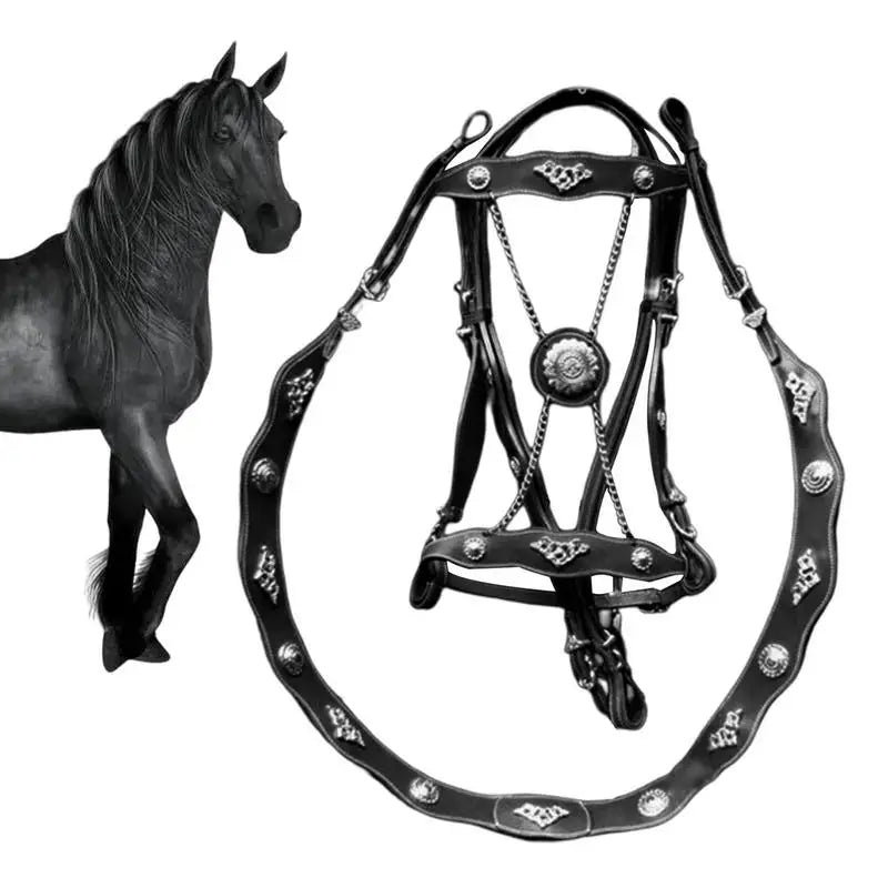Cuerda de Guía para Caballo PU Ajustable | Hebilla Giratoria | Ecuestre 🐎