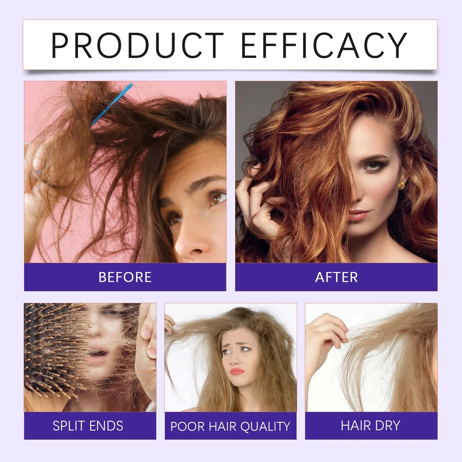 Protein Straightening Cream Smooth Hair Repair Frizz Curls Naturally Without Damaging Hair Nourishes Softens Hair Creating Silky