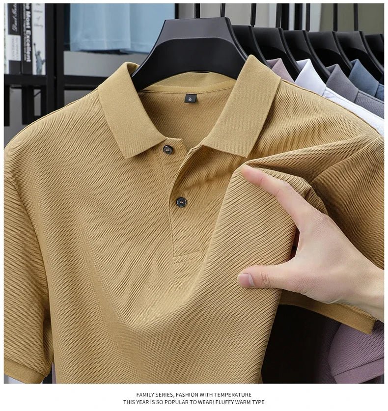 Polo 100% Algodón para Hombre | 19 Colores | Golf y Deporte | Acabado Sedoso 👔