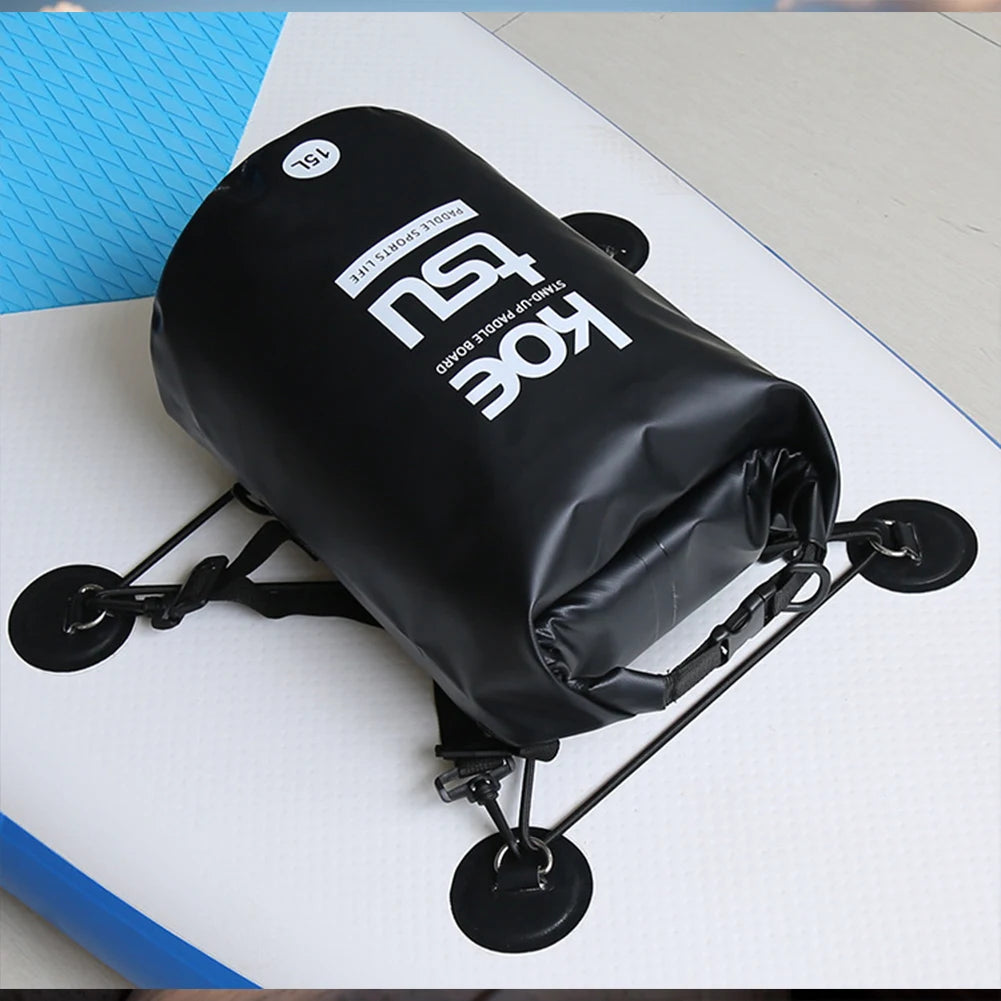 15/40L Paddle Board Bag Waterproof Paddle Board Deck Bag Large Capacity Storage Bag for Paddle Board Surfboard Kayak Boat Canoe