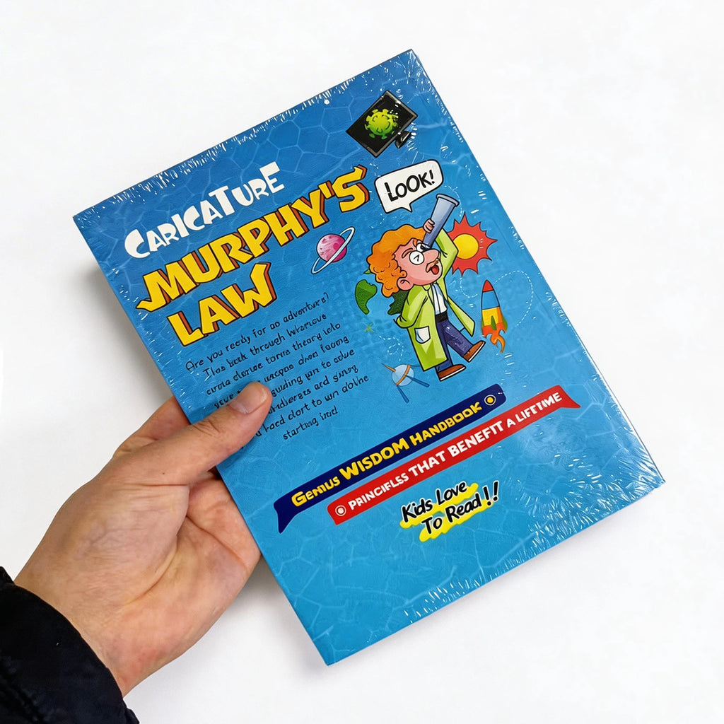 Murphy's Law Learning Book for Kids 8-12 with 128 Pages Paperback Illustrated Fun Educational Concepts 42 Ideas 126 Methods