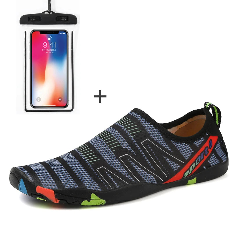 Quick-Drying Summer Water Shoes Unisex Seaside Beach Sock Barefoot Sneakers Men Swimming Upstream Sports Diving Aqua Shoes Women