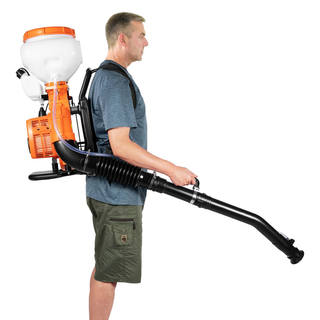 7500RPM Gasoline Power Insecticide Mist Blower, 3WF-3 14L Backpack Fogger Sprayer for Agricultural Mosquito Control