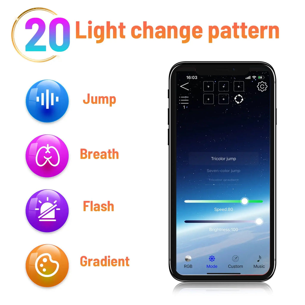 Tuya Smart Sunset Lamp USB Projector LED Night light with Remote Bluetooth App Control Atmosphere Mood Light for Photography
